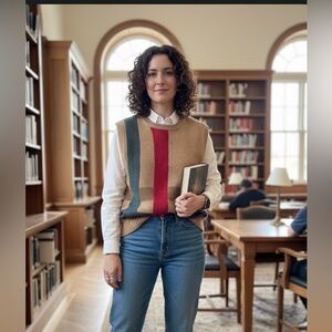 Classic Striped Sweater Vest